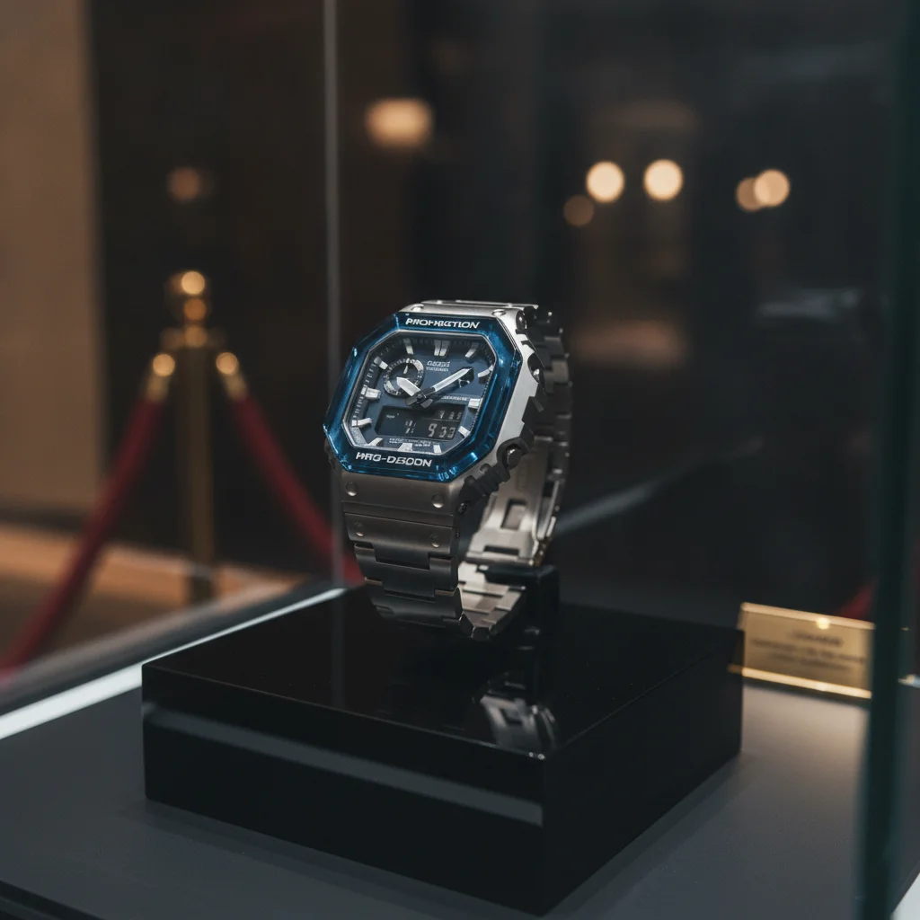 創下 1,100 萬日圓天價!卡西歐限量藍寶石 G-Shock MRG-D5000 震撼亮相